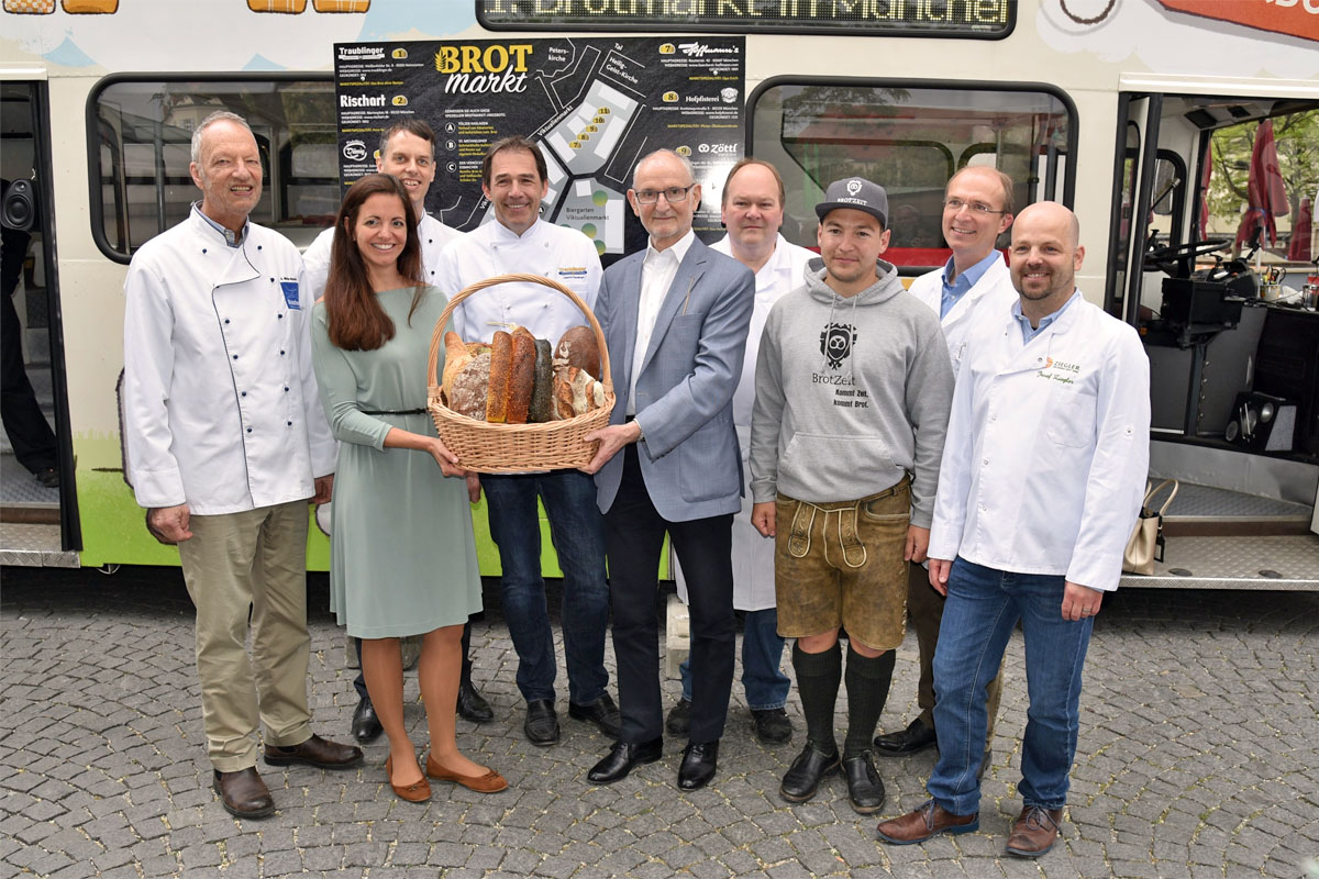 Zweiter Münchner Brotmarkt startet erfolgreich