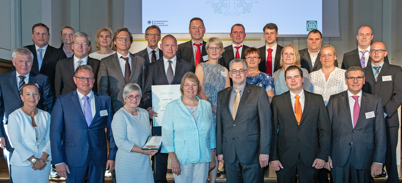 DLG: Verleihung der Bundesehrenpreise 2018