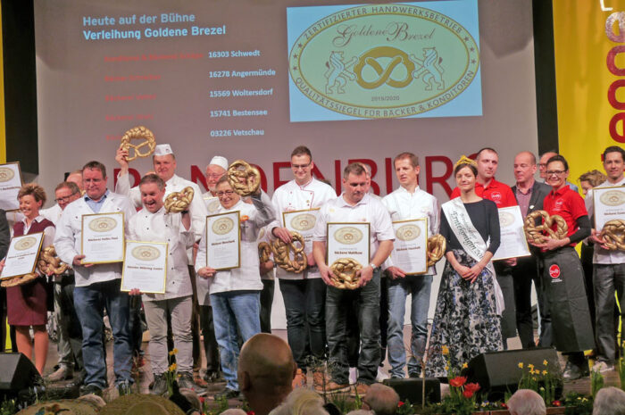 «Goldene Brezel» 2019 für 21 Brandenburger Bäckereien