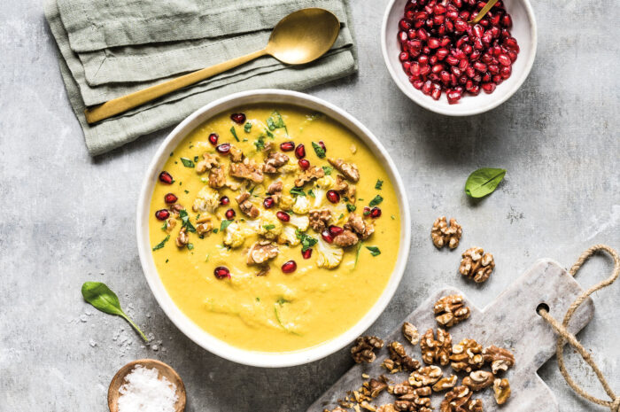 Herbstgericht: Blumenkohl-Curry-Suppe